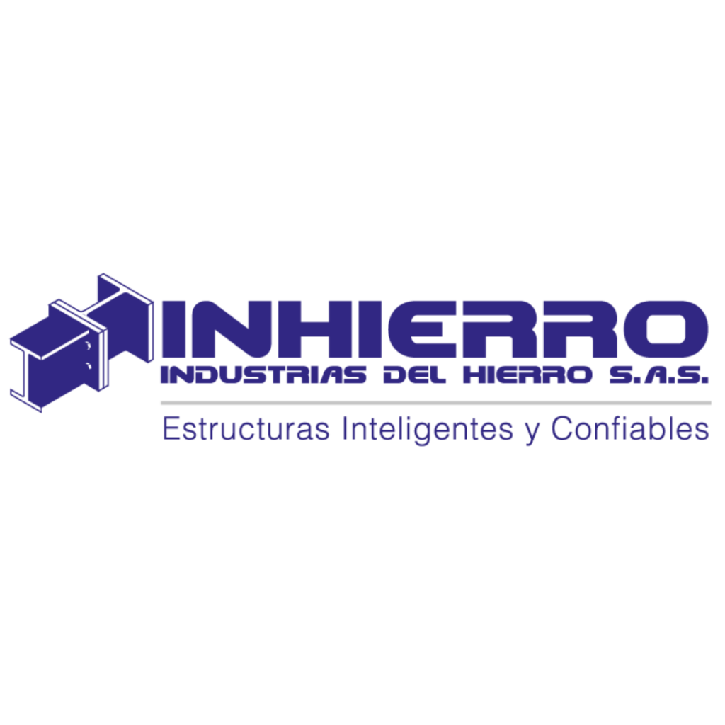 Logo de Industrias del Hierro S.A.S., empresa colombiana afiliada al ICCA, especializada en estructuras y cubiertas en acero.